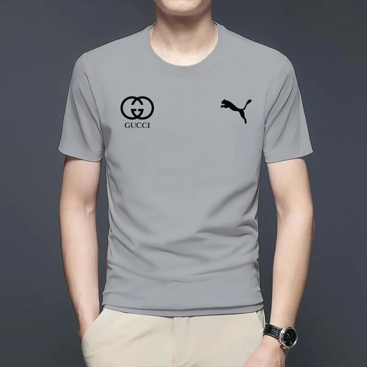 Gaccu Brand New Stylish Casual T-Shirt for men - New Puma Desing Digital printed Boys T-shirt/ Tshirt For Men/ T-shirt