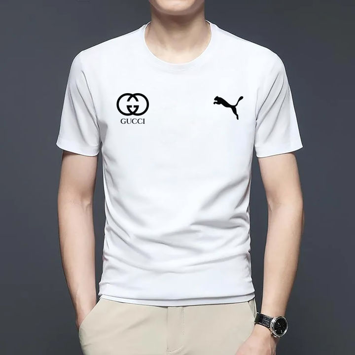 Gaccu Brand New Stylish Casual T-Shirt for men - New Puma Desing Digital printed Boys T-shirt/ Tshirt For Men/ T-shirt