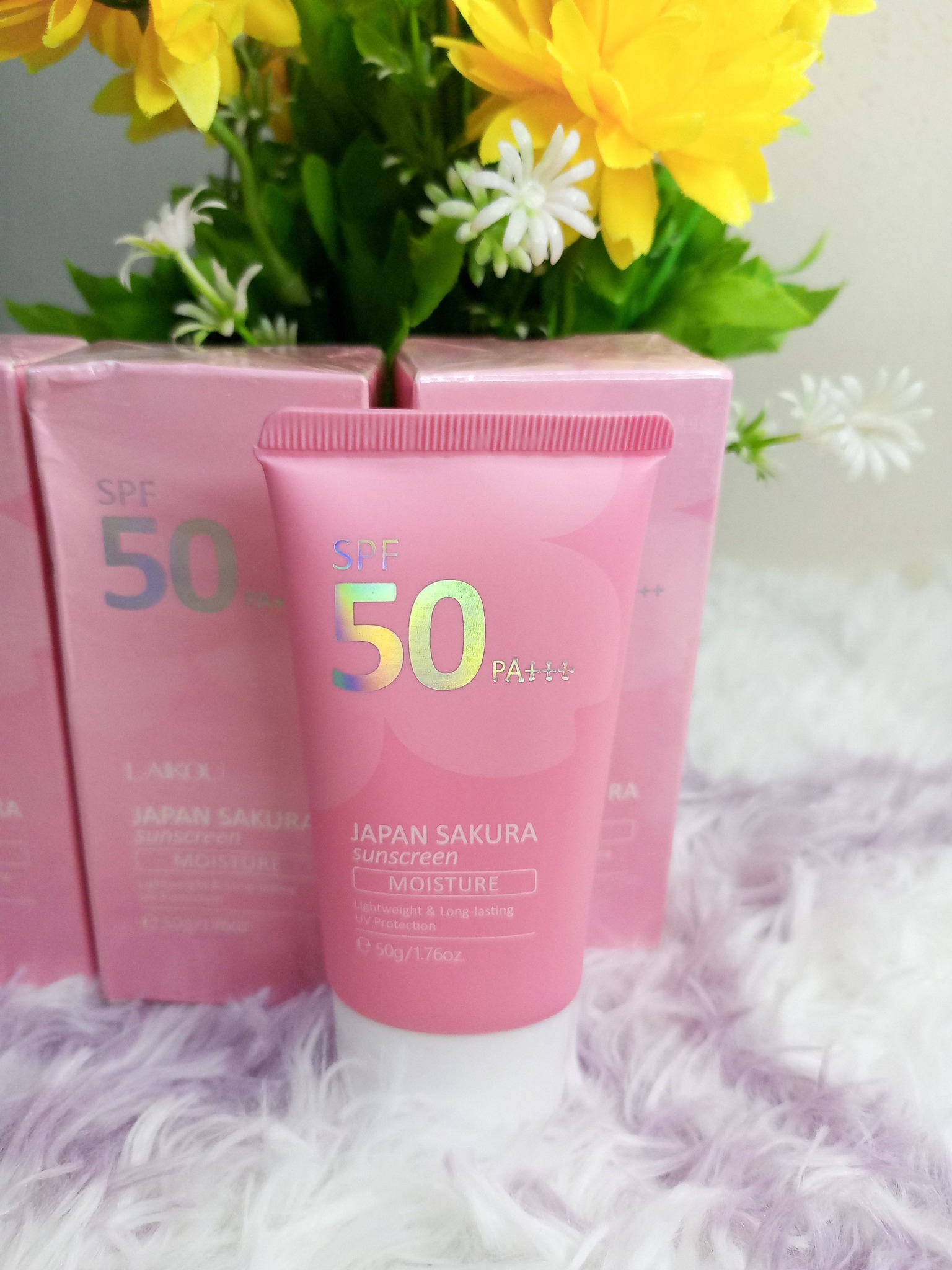 Japan Sakura Sunscreen One Of the Best Cream + Sunscreen